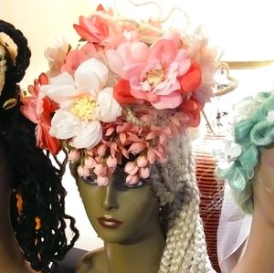 Flower Mohawk with braids